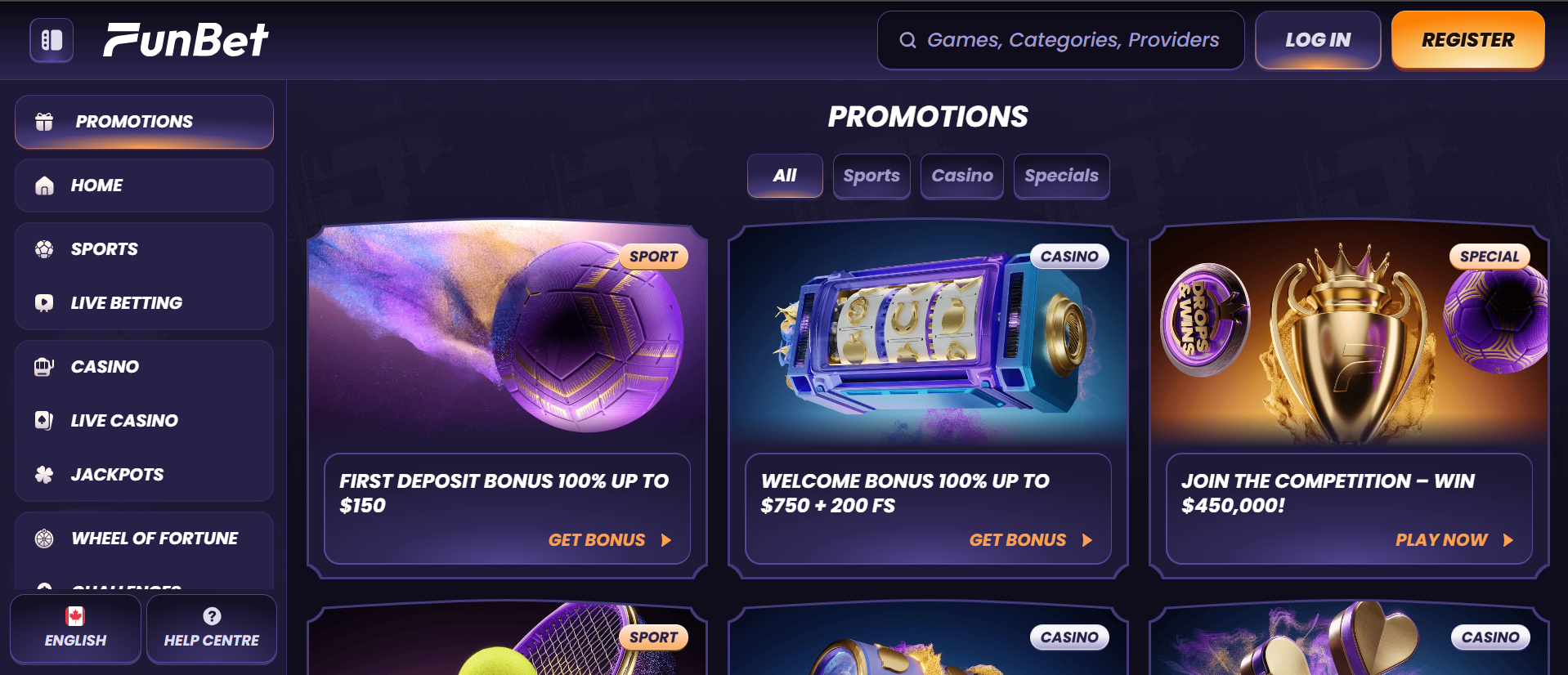 FunBet sports betting